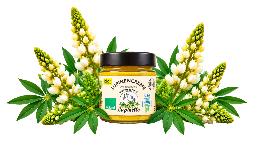Bioland Lupinencreme mit Senf 150g