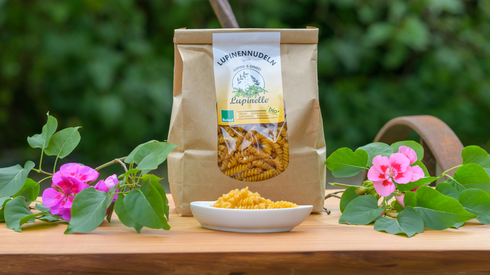 Bioland Lupinennudeln mit Buchweizen - Spirelli 500g