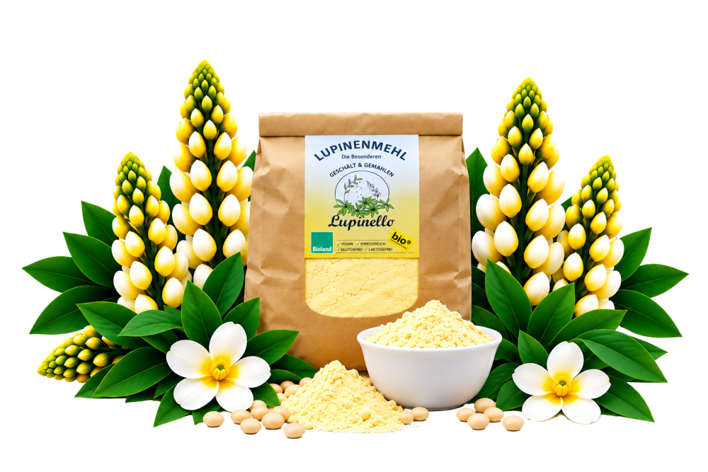 Bioland Lupinenmehl 1kg - Vorratspackung