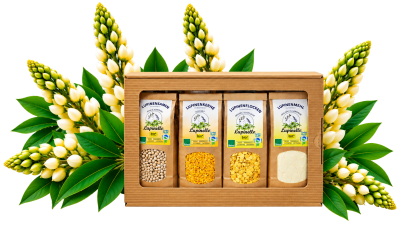 Bioland "Lupinello" Lupinen Genussbox "Kochspaß"