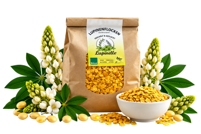 Bioland Lupinenflocken 1kg - Vorratspackung