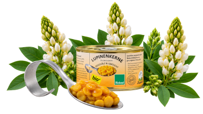 Bioland Lupinenkerne gekocht 360g Dose