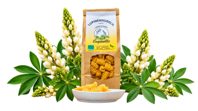 Bioland Lupinennudeln mit Dinkel - Radiatori 200g