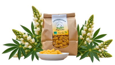 Bioland Lupinennudeln mit Dinkel - Radiatori 500g